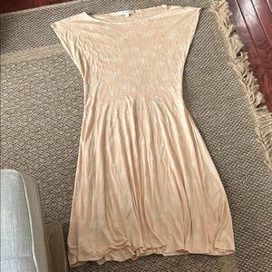 Marc Jacobs Orange Printed Pure Silk Maxi Dress Size 6